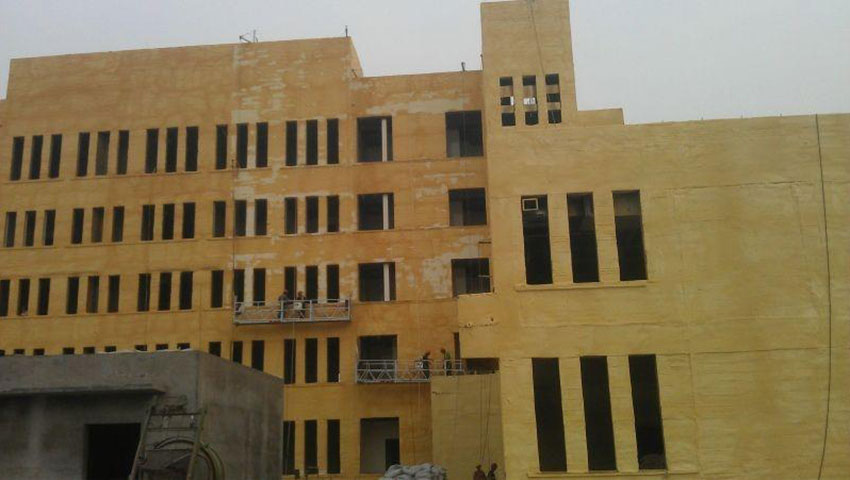 聚氨酯噴涂設備墻體保溫施工優勢-京華邦威