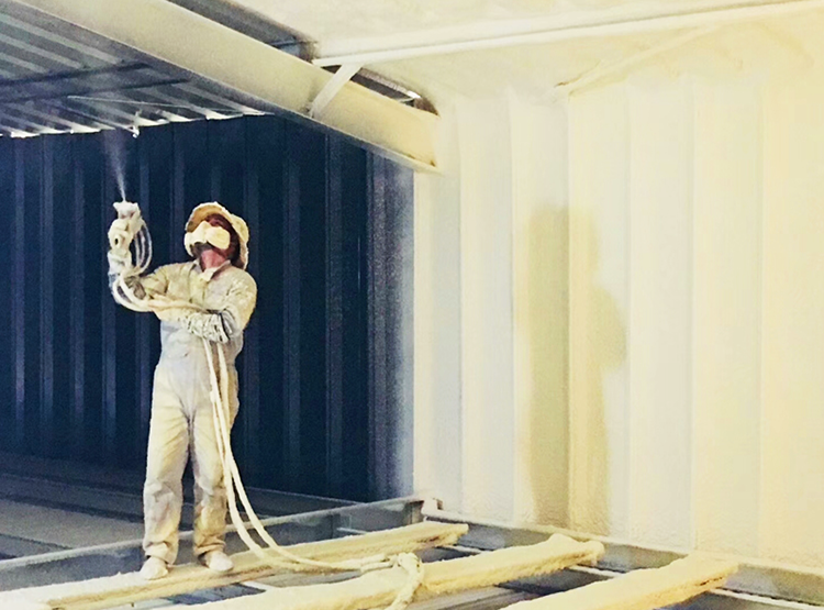 聚氨酯噴涂施工條件準(zhǔn)備-京華邦威